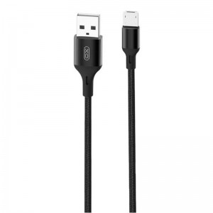 XO kabelis USB uz mikro USB XO NB143, 1m (melns)