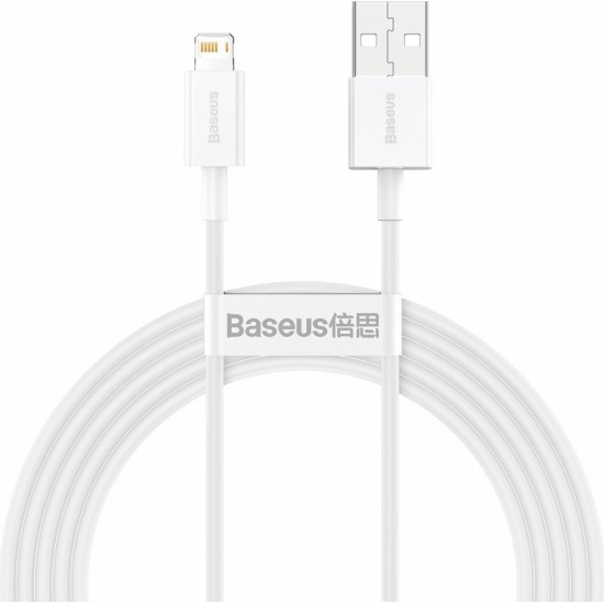 Baseus CALYS-C02 Провод для Синхронизации данных & заряда USB-C QC3.0 2.4A на Lightning 2m White
