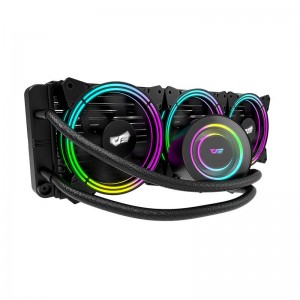 Darkflash TR360 PC AiO RGB с водяным охлаждением 3x 120x120 (черный)