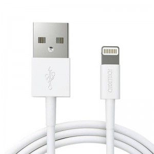 Choetech USB to Lightning kabelis Choetech IP0026, MFi,1.2m (balts)