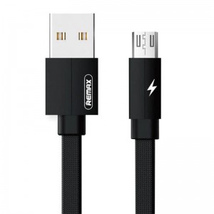 Remax kabelis USB Micro Remax Kerolla, 2m (melns)