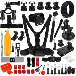 Puluz Accessories Puluz Ultimate Combo Kits for sports cameras PKT16 53 in 1