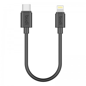 Budi USB кабель Budi 35W 25см (черный)