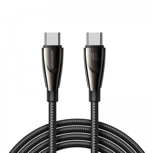Joyroom Cable Pioneer 240W USB C to USB C SA31-CC5 / 240W/ 1,2m (black)