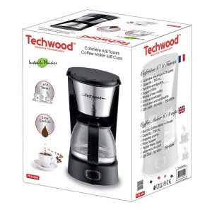 Кофеварка Techwood Pour-over Techwood TCA-696 (черная)