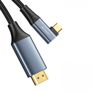Joyroom USB kabelis Type-C / HDMI / 4K / 2m Joyroom SY-20C1 (pelēks)