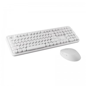 Mofii Беспроводная клавиатура + мышь MOFII Sweet 2.4G (белый)