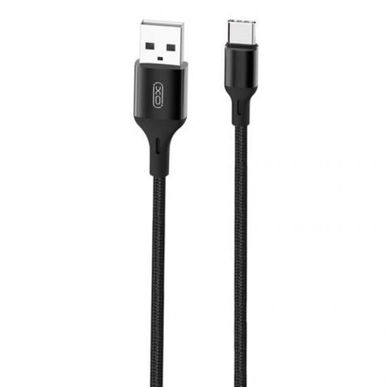 XO kabelis USB uz USB-C XO NB143, 1m (melns)