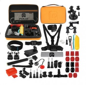Puluz Accessories Puluz Ultimate Combo Kits for sports cameras PKT26 53 in 1
