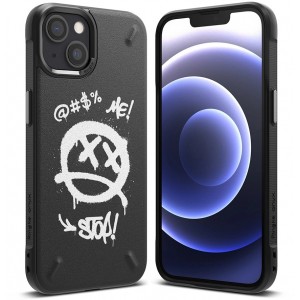 Ringke Onyx Design Durable TPU Case Cover for iPhone 13 mini black (Graffiti) (OD541E233) (universal)
