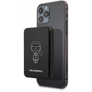 Karl Lagerfeld Powerbank indukcyjny KLPBMSOIBK 3000mAh MagSafe (universal)