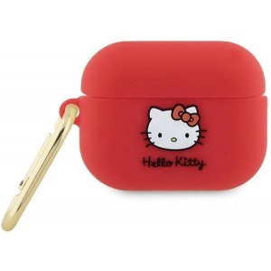 Hello Kitty Silicone 3D Kitty Head case for AirPods Pro 2 (2022/2023) - fuchsia (universal)