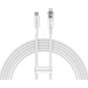 Baseus Explorer Series cable USB-C - Lightning 20W 2 m white (CATS010302) (universal)