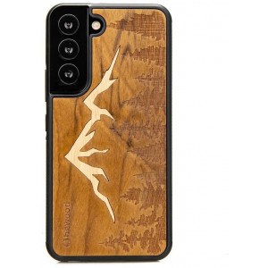 Bewood Wooden case for Samsung Galaxy S22 Bewood Mountains Imbuia (universal)