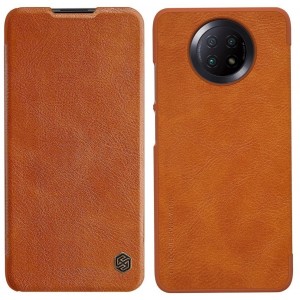 Nillkin Qin leather holster case for Xiaomi Redmi Note 9 4G brown (universal)