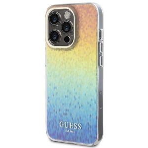 Guess IML Faceted Mirror Disco Iridescent case for iPhone 14 Pro Max - multicolored (universal)