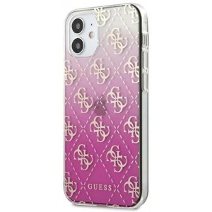 Guess GUHCP12SPCU4GGPI iPhone 12 mini 5.4" pink/pink hardcase 4G Gradient (universal)