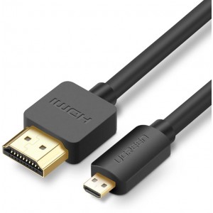 Ugreen HD127 micro HDMI - HDMI 2.0 cable 2 m - black (universal)