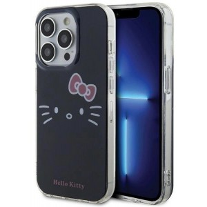 Hello Kitty IML Kitty Face case for iPhone 14 Pro - black (universal)