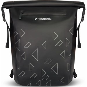 Wozinsky waterproof backpack for bicycle trunk bike bag 2in1 23l black (WBB31BK) (universal)