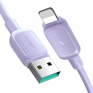 Joyroom Lightning - USB 2.4A cable 1.2m Joyroom S-AL012A14 - purple (universal)