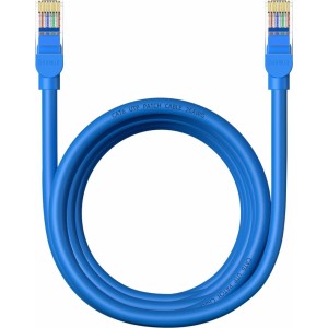 Baseus High Speed ​​Cat 6 RJ-45 1000Mb/s Ethernet cable 3m round - blue (universal)