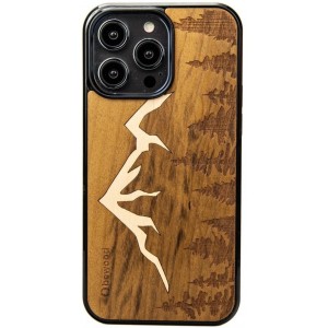 Bewood Wooden case for iPhone 14 Pro Max Bewood Imbuia Mountains (universal)