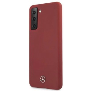 Mercedes MEHCS21SSILRE S21 G991 czerwony/red hardcase Silicone Line (universal)