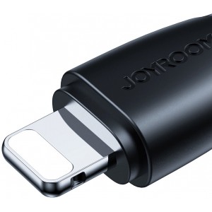 Joyroom cable USB - Lightning 2.4A 0.25 m black (S-UL012A11) (universal)