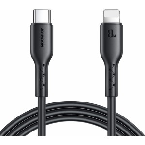 Joyroom Flash-Charge Series SA26-CL3 USB-C / Lightning cable 30W 1m - black (universal)