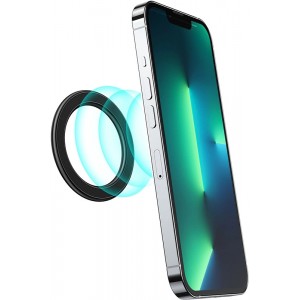Joyroom magnetic ring smartphone / tablet holder black (JR-Mag-M1) (universal)
