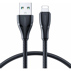 Joyroom cable USB - Lightning 2.4A 0.25 m black (S-UL012A11) (universal)