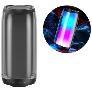 Wk Design portable wireless Bluetooth 5.0 speaker RGB 2000mAh black (D31 black) (universal)