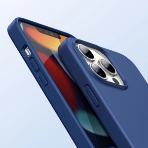 Ugreen Protective Silicone Case rubber flexible silicone case cover for iPhone 13 Pro Max blue (universal)