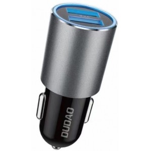 Dudao car charger 2x USB 3.4A gray (R5s gray) (universal)