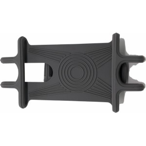 Hurtel Silicone bicycle phone holder - black (universal)