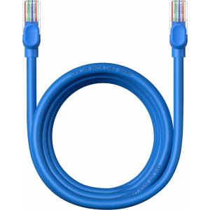 Baseus High Speed ​​Cat 6 RJ-45 1000Mb/s Ethernet cable 3m round - blue (universal)