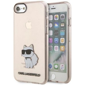 Karl Lagerfeld KLHCI8HNCHTCP iPhone 7/8/ SE 2020 / SE 2022 pink/pink hardcase Ikonik Choupette (universal)