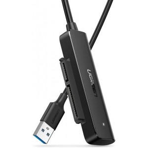 Ugreen adapter 2.5 '' SATA III 3.0 HDD SSD - USB 3.2 Gen 1 (SuperSpeed USB 5 Gbps) black (70609 CM321) (universal)
