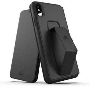 Adidas SP Folio Grip Case iPhone Xs Max czarny/black 32859 (universal)