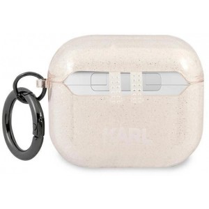 Karl Lagerfeld KLA3UCHGD AirPods 3 cover złoty/gold Glitter Choupette (universal)