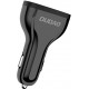 Dudao Car Charger Quick Charge Quick Charge 3.0 QC3.0 2.4A 18W 3x USB Black (R7S black) (universal)