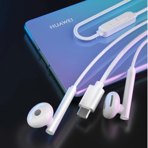 Dudao wired headphones USB Type C 1.2m white (X3B-W) (universal)