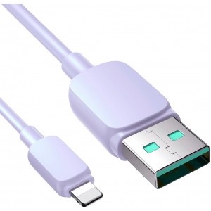 Joyroom Lightning - USB 2.4A cable 1.2m Joyroom S-AL012A14 - purple (universal)