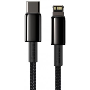 Baseus USB Type C - Lightning cable fast charging Power Delivery 20 W 1 m black (CATLWJ-01) (universal)