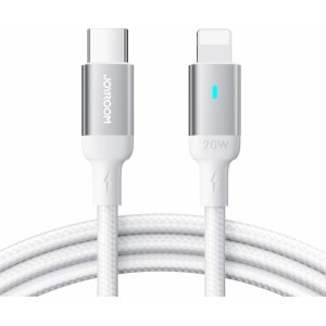 Joyroom cable USB C - Lightning 20W A10 Series 1.2 m white (S-CL020A10) (universal)