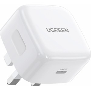Ugreen UK (Great Britain) USB-C fast charger PD 30W white (CD127) (universal)