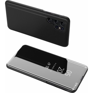 Hurtel Clear View Case Samsung S24 Ultra Black (universal)