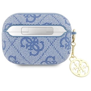 Guess GUAP2G4GSMB AirPods Pro 2 cover blue/blue 4G Charm Collection (universal)