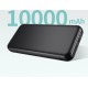 Choetech powerbank 10000mAh 18W QC PD USB / USB C black (universal)